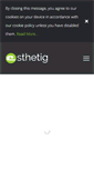 Mobile Screenshot of esthetig.com